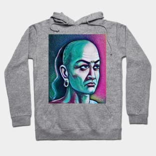 Chanakya Portrait | Chanakya Artwork 4 Hoodie